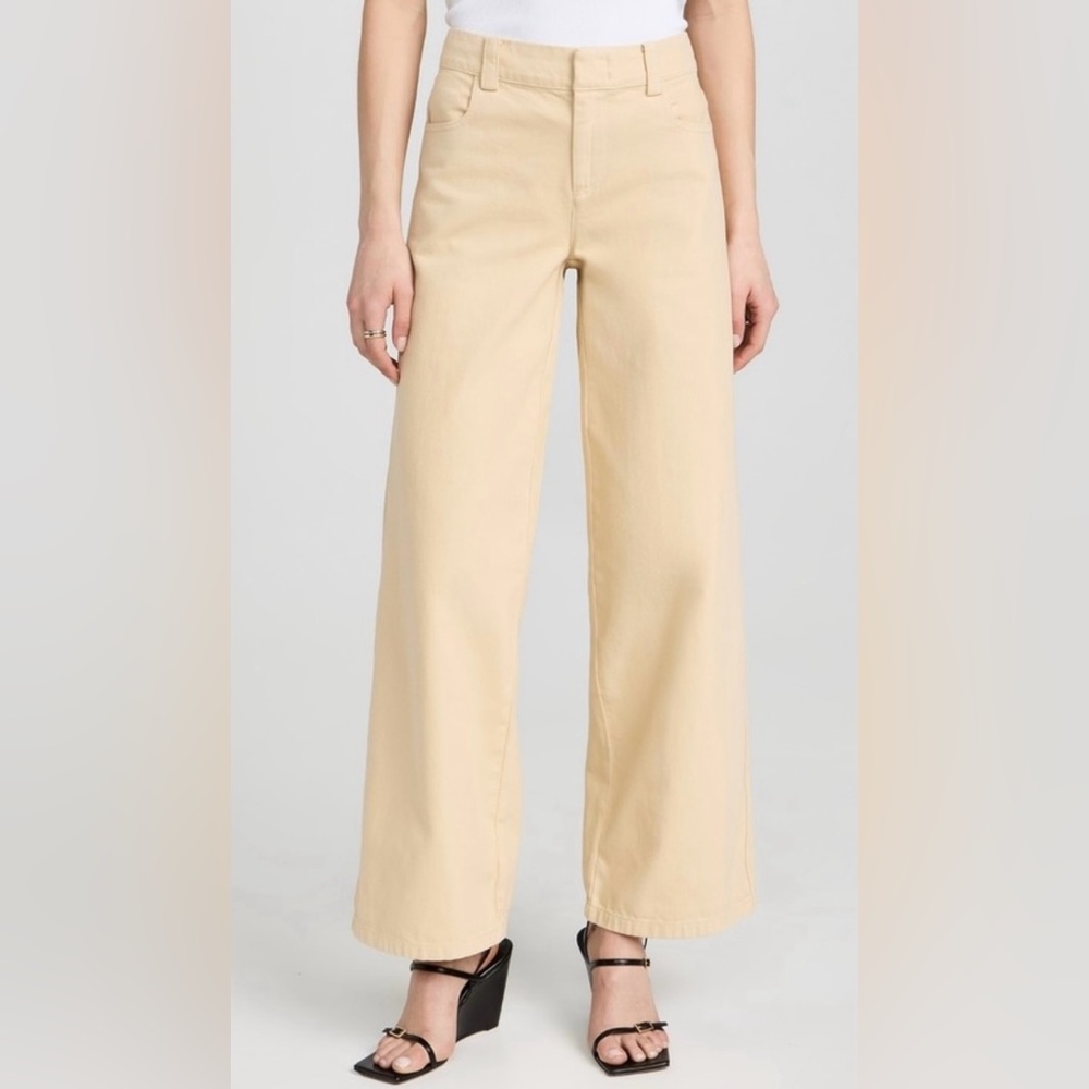 Vince Washed Twill Haystack Wide-Leg Pants Size 8 NWOT - Picture 4 of 14